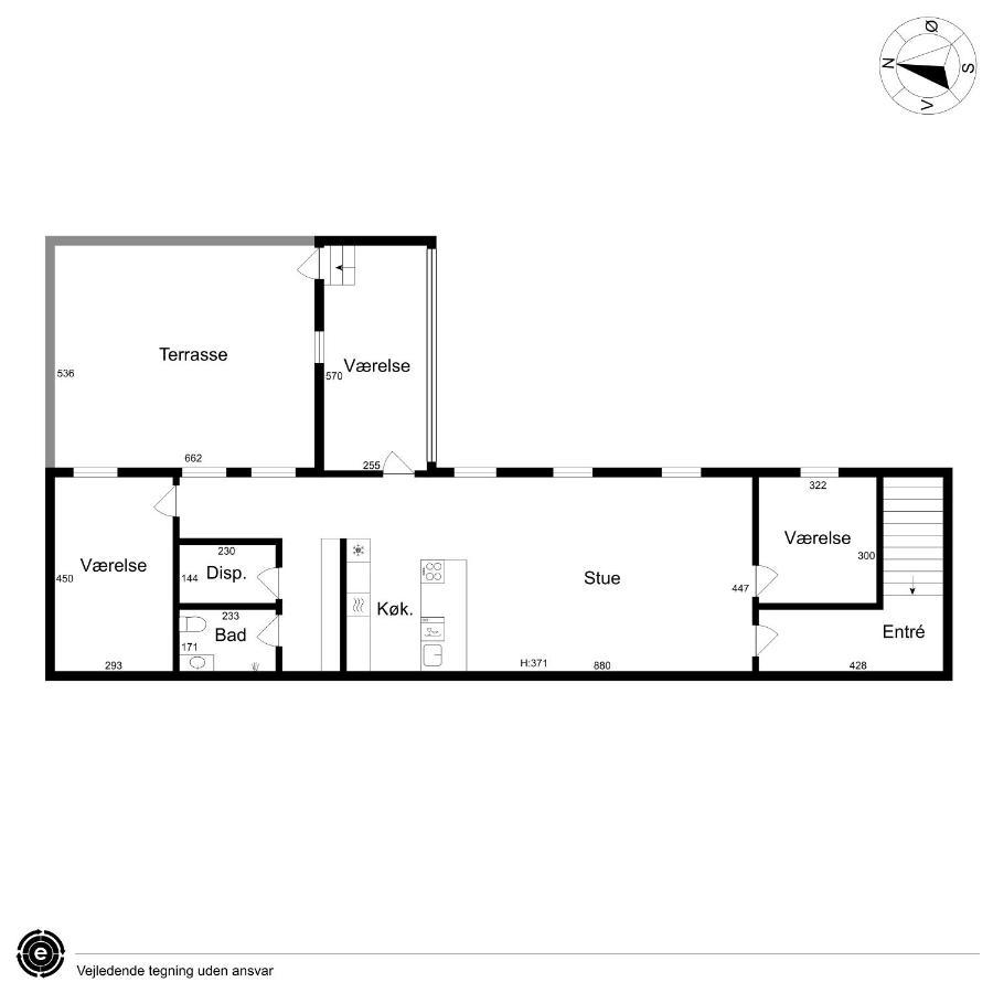 Central 3-Bedroom Apartment With A Big Terrace And Fitness Room Aalborg Esterno foto